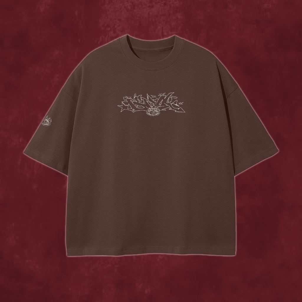 Rotterdam's Graffiti Tee Brown